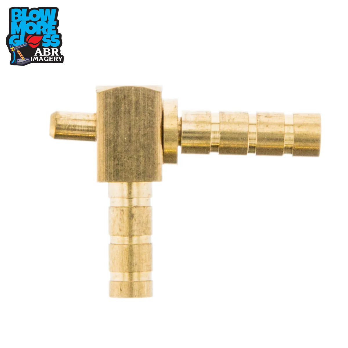 1/4" 90 Degree Brass Double Swivel