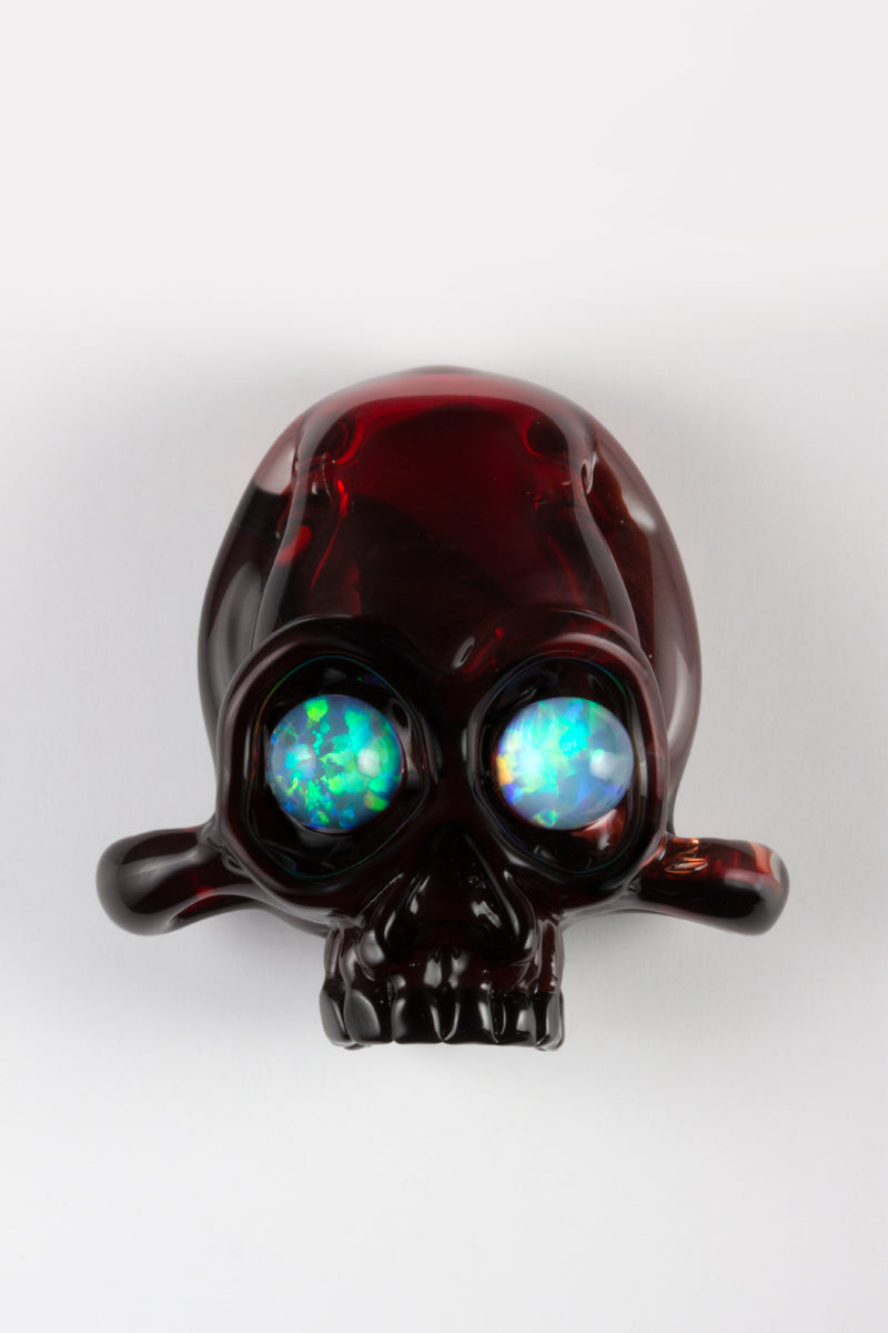 NS-087 Garnet Dark Frit  4 oz