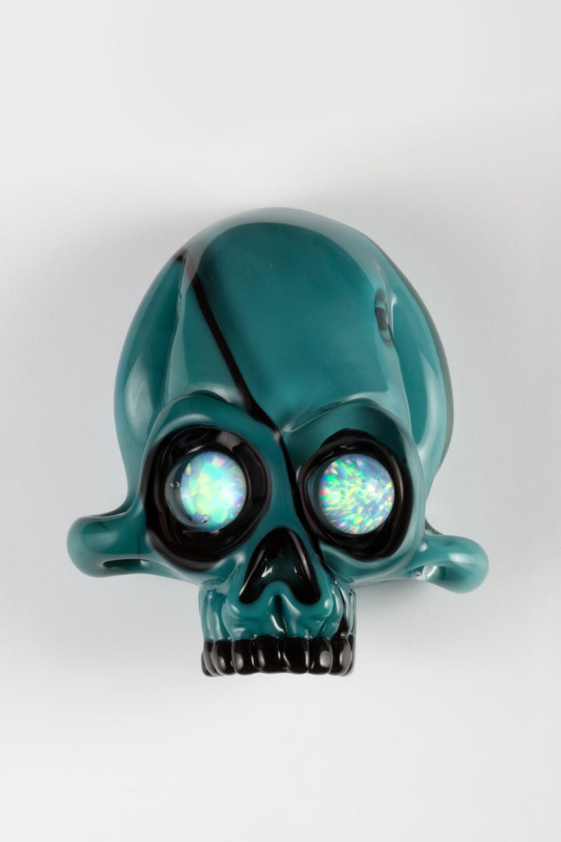 NS-126 Opaque Aqua Frit 4oz