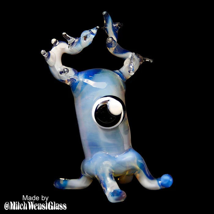 Lunar Glass Morandi Airy Blue Opal