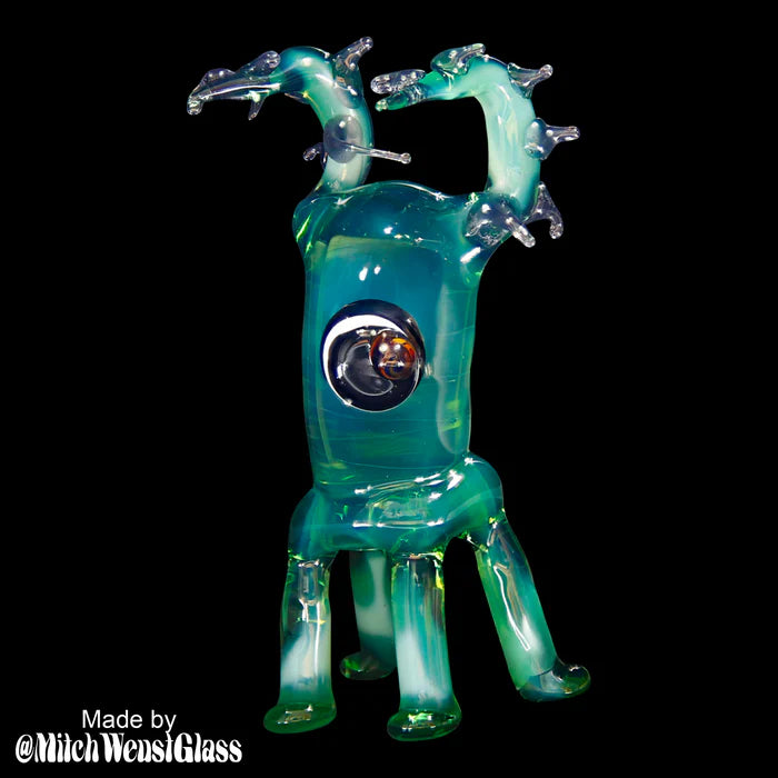 Lunar Glass Transparent Green Opal