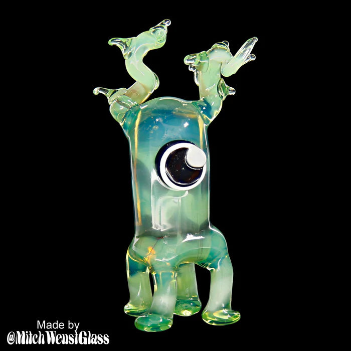 Lunar Glass Yellow Green Opal