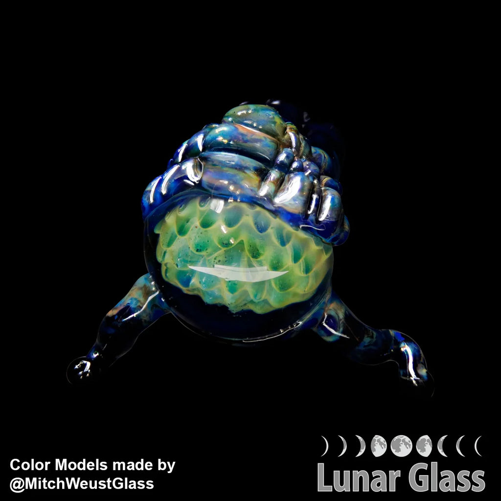 Lunar Glass Orange Storm