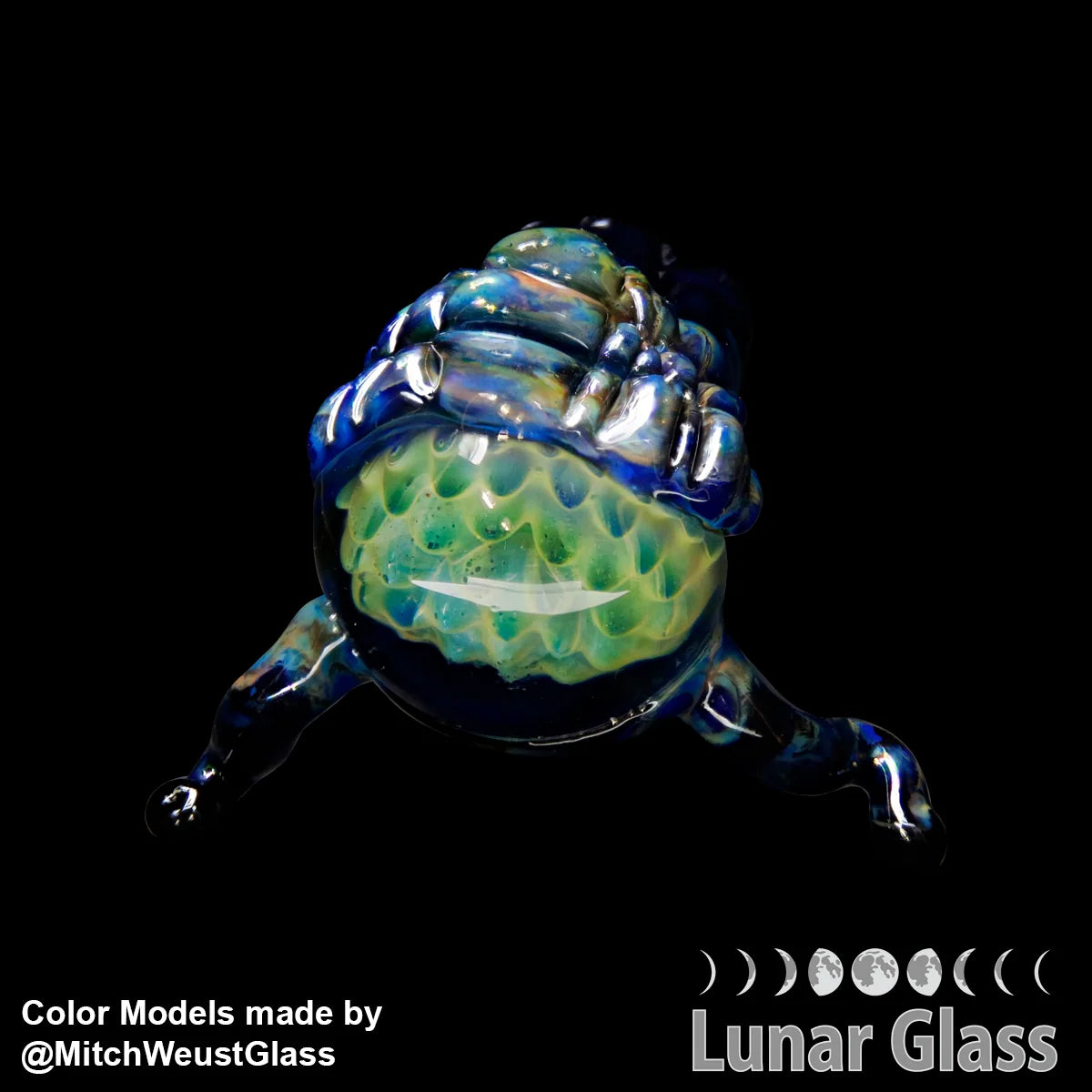 Lunar Glass Orange Storm