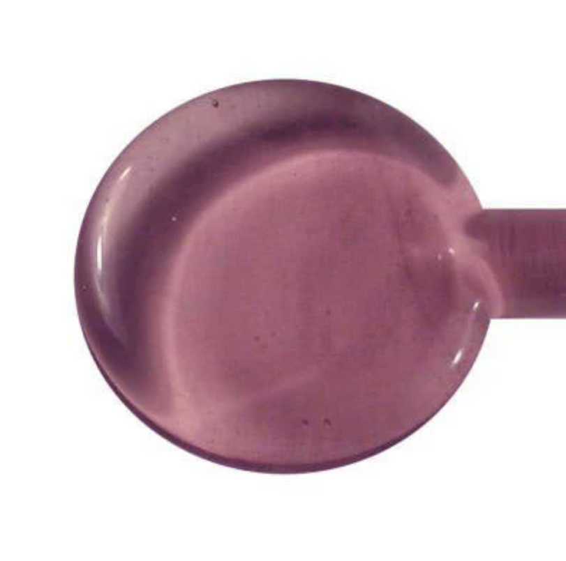 Purple Pale Transparent Effetre Glass Rod