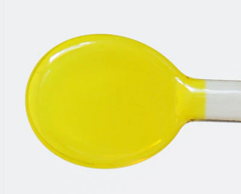 Yellow Electric Transparent Effetre Glass Rod