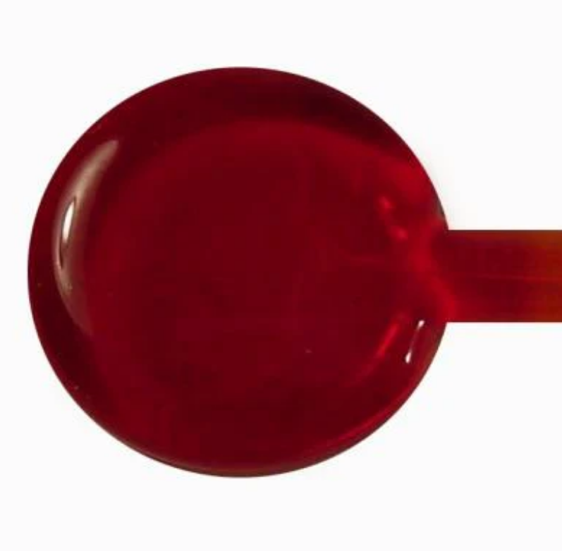 Red (striking) Transparent Effetre Glass Rod