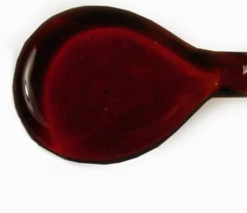 Dark Topaz Transparent Effetre Glass Rod