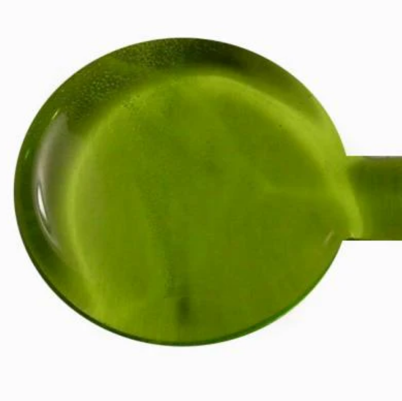 Grass Green Light Transparent Effetre Glass Rod