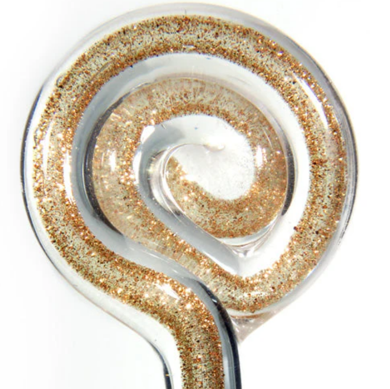 Gold Aventurine Filigrana 4-6mm Effetre Glass Rods