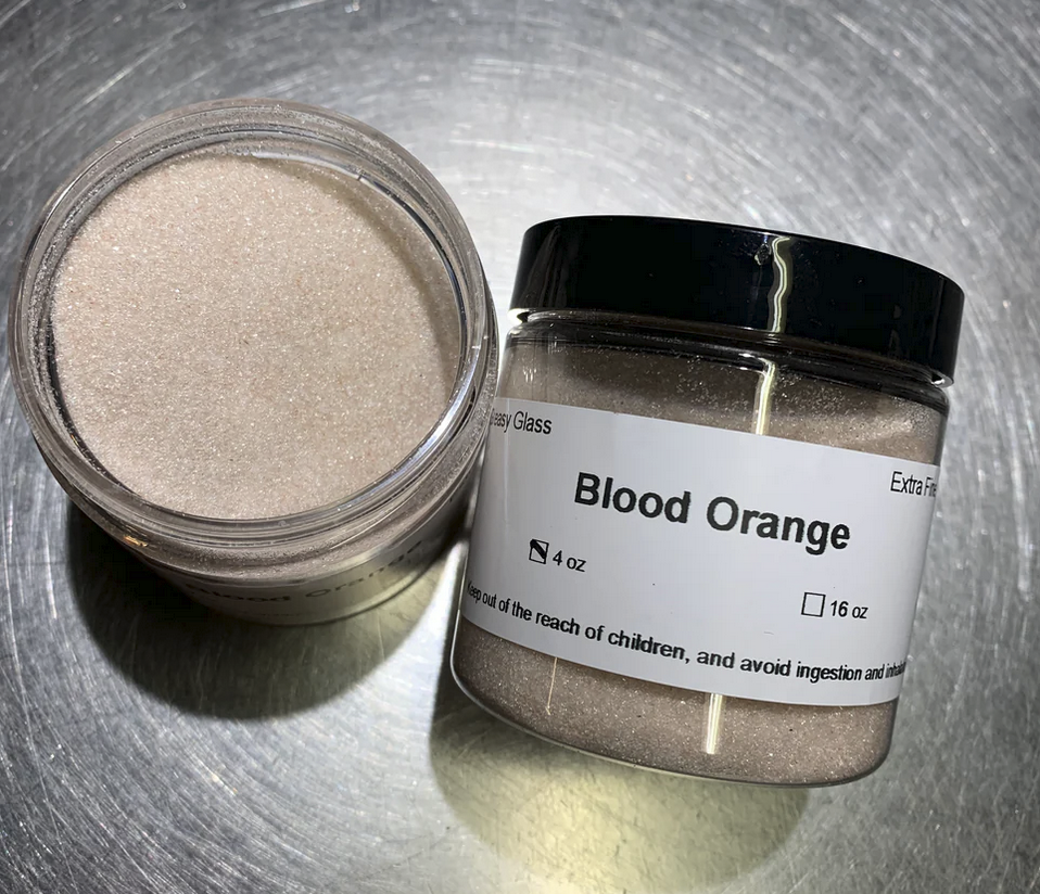 Greasy Glass Blood Orange frit
