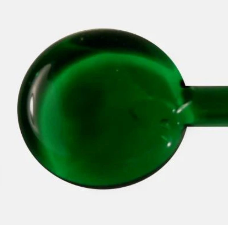 Green Dark Emerald Transparent Effetre Glass Rod