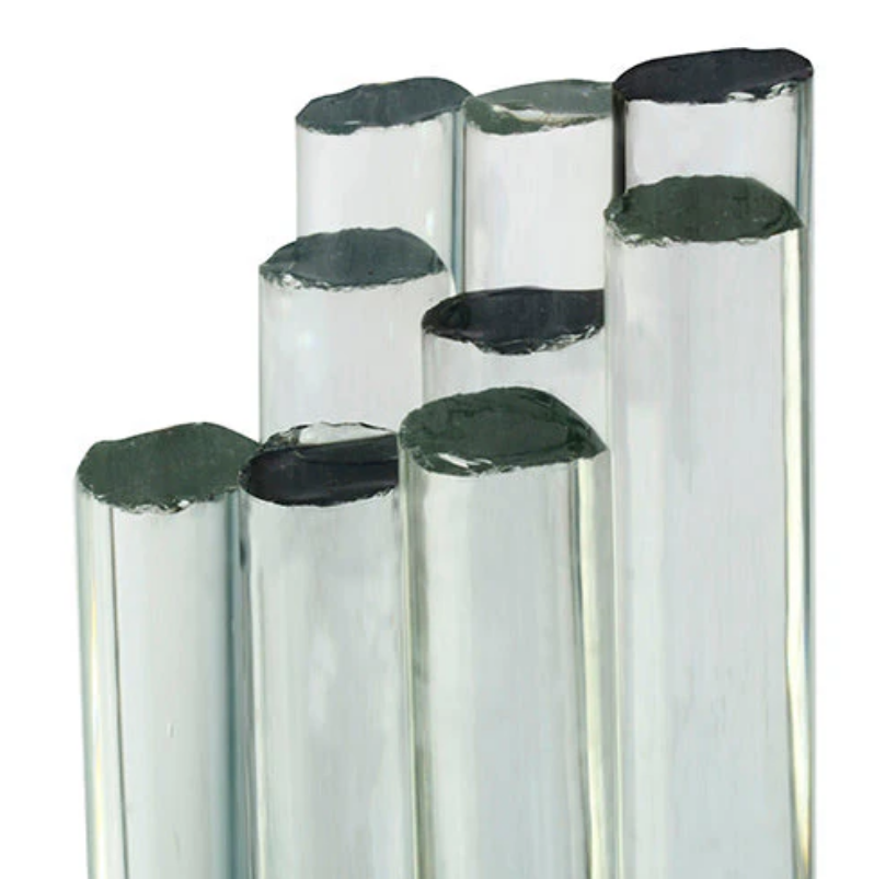 Clear Transparent Effetre Glass Rod
