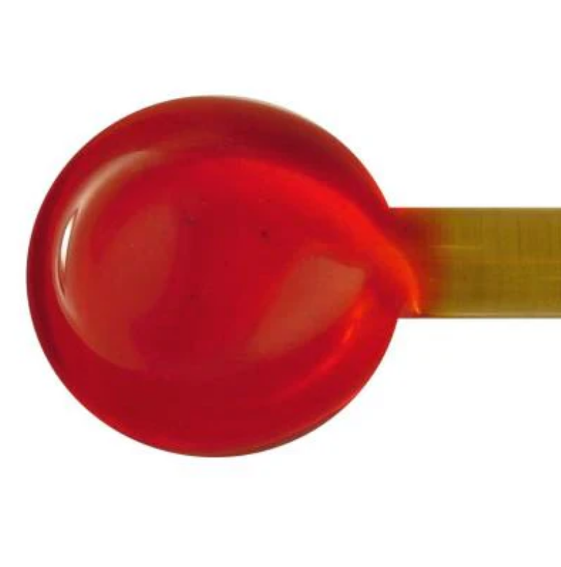 Orange (striking) Transparent Effetre Glass Rod