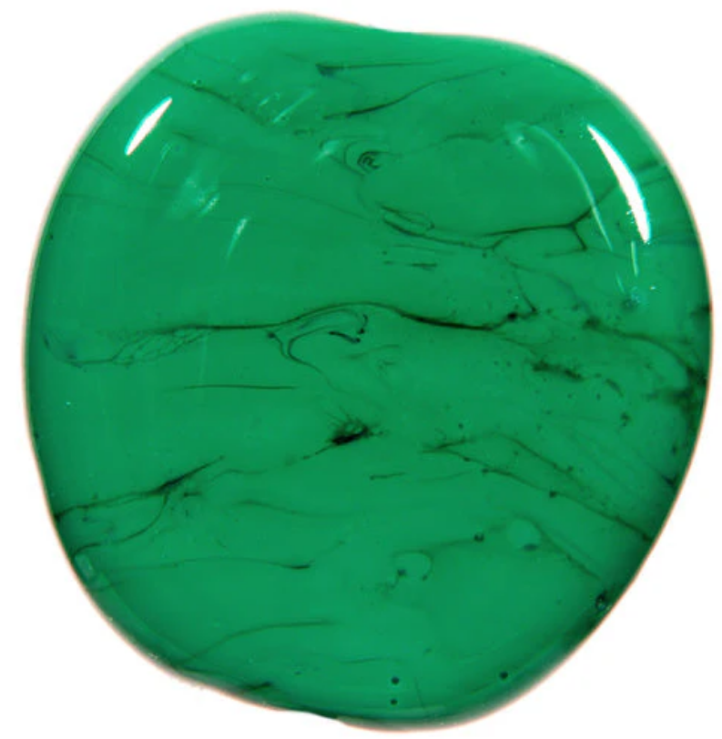 Green Petroleum Pastel Effetre Glass Rod