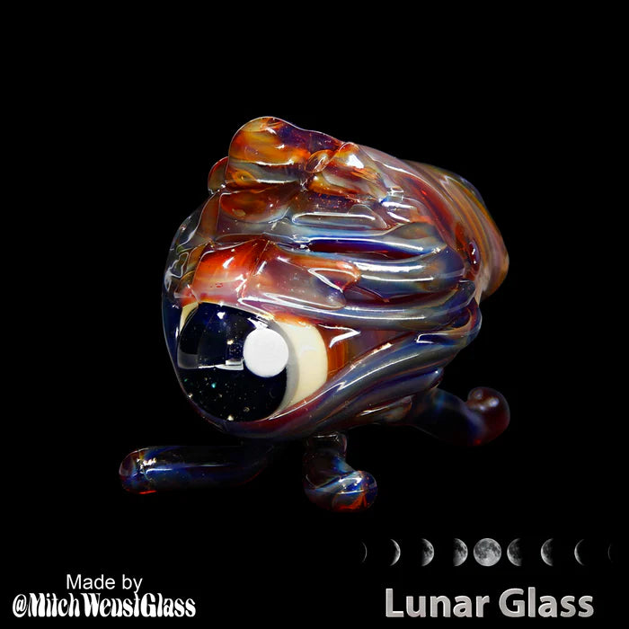 Lunar Glass Silver Orange Striking Borealis EXP57