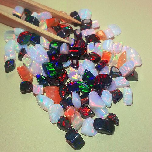 Gilson Tumbled Opal - AAA Quality